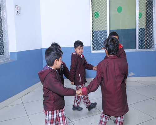 Students Enjoying